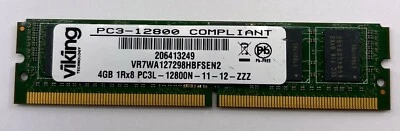 Minidimm Viking Technology 4 GB SDRAM DDR2 VR7WA127298HBFSEN2 Foto 1 de 4