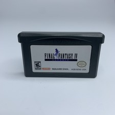 Final Fantasy IV Nintendo Game Boy Advance Gameboy Original Authentic!