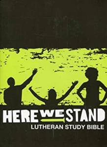 Here We Stand: Lutheran Study Bible NRSV - Picture 1 of 2
