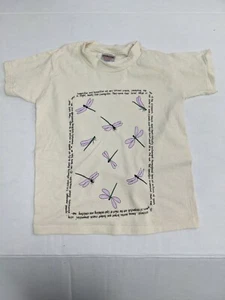 Vintage T Shirt Terra Tops Dragonf 90's Tees new child small 6-8 Dragonfly facts - Picture 1 of 12