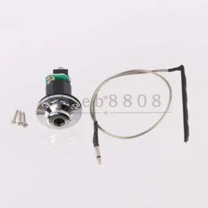 Ukulele Piezo Pickup Under Saddle Output End Pin Jack For Acoustic Guitar - Picture 1 of 4