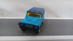 Matchbox Land Rover Ninety K9 Patrol Blue Die Cast - Picture 1 of 6