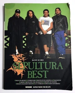 SEPULTURA BEST BAND SCORE JAPAN GUITAR TAB - Bild 1 von 4