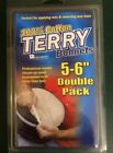 Cotton TERRY BONNETS - Double Pack 5-6 Inches - For Applying and Removing Wax