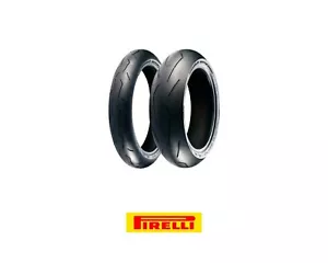 COPPIA GOMME MOTO PIRELLI SUPERCORSA BSB 120/70 ZR17 58W + 180/55 ZR 17 73 W - Afbeelding 1 van 1