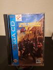 Lethal Enforcers II: Gun Fighters (Sega CD, 1994) Complete Rare Free Shipping 