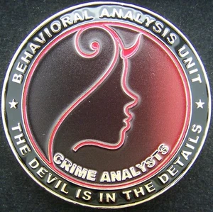 Verhaltensanalyseeinheit BAU FBI CIRG Challenge Coin - Bild 1 von 2