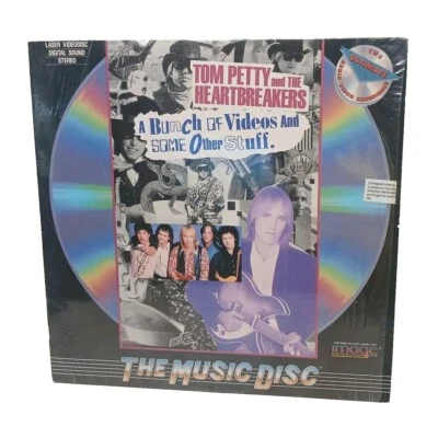 TOM PETTY & THE HEARTBREAKERS: VIDEOS & OTHER STUFF LASERDISC Vintage LN Rock116 - Image 1 of 3