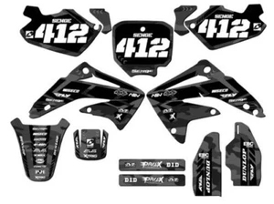 2003-2013 CR 85 APACHE Grey Senge Graphics Kit Compatible with Honda - Picture 1 of 10
