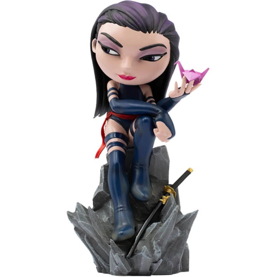 Marvel X-Men Psylocke Collectible Minico Stylized Design Vinyl Figure 5.90" Tall - Image 1 of 1
