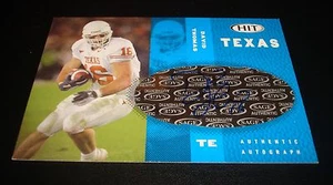 David Thomas Texas Patriots Saints 2006 SAGE HIT Authentic Rookie Autograph JG - Picture 1 of 2