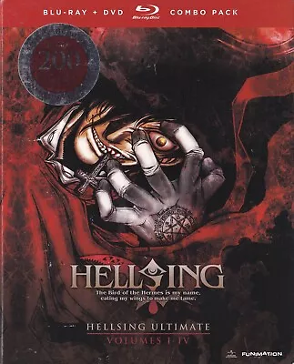 Hellsing Ultimate: Volumes I-IV (Blu-ray Disc/DVD, 2012, 5-Disc Set) - Image 1 of 4