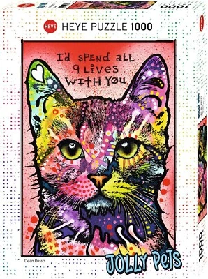 Heye 9 Lives 1000 件拼图 — 第 1/4 张图片