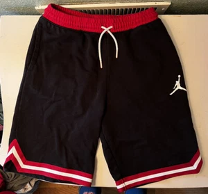 Air Jordan Draw String Sweat Shorts Size Kids XL (13-15 Yrs) Black/Red - Picture 1 of 6
