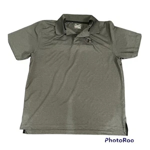 Under Armour Men's Dark Gray Heat Gear Short Sleeve Polo Shirt Size XL - Picture 1 of 8