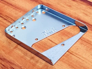 Fender 3-Saddle American Vintage Telecaster Bridge Plate, Chrome, #005-4162-049 - Picture 1 of 3