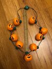 Light up Pumpkin Necklace Jack O Lantern Necklace LED Halloween Deco