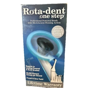 ROTA-DENT One Step Professional Power rotierende elektrische Zahnbürste versiegelte offene Box - Bild 1 von 5