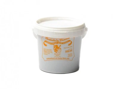 Honig-Mohn-Senf - Monschauer Senf - Moutarde de Montjoie - 500 ml im Eimer - Bild 1 von 2