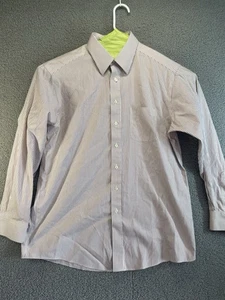 Gold Label Roundtree  & Yorke Men's Shirt 17/35 Striped Business - Picture 1 of 6