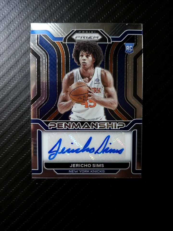 2021-22 Panini Prizm Rookie Penmanship Jericho Sims AUTO RC SP *BPCARDS* - Image 1 of 2