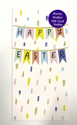 Hallmark Easter Card Exp Delivery Happy Easter Money Wallet / Gift Card Holder - Image 1 of 3