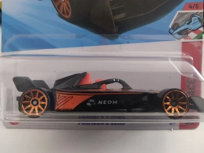 Hot Wheels 2025-194 Track Aces Formula e GEN3 4/5 NEGRO 10SP Foto 1 de 3