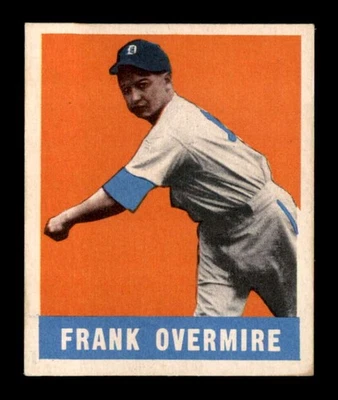 1949 Leaf #17 Frank Overmire RC EXMT+ X3294239 - Image 1 of 2