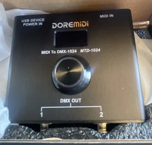 MIDI To DMX Controller (MTD-1024) Can Convert MIDI Messages To DMX Messages - Picture 1 of 4