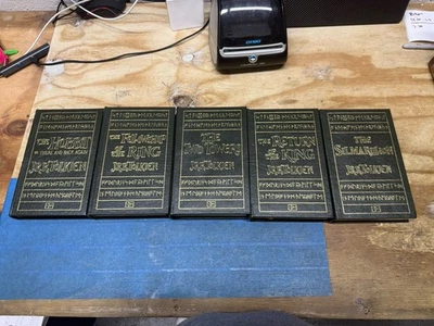 Easton Press LORD OF THE RINGS Tolkien LEATHER 1984 Fellowship EARLY PRINT FINE! - Image 1 of 4