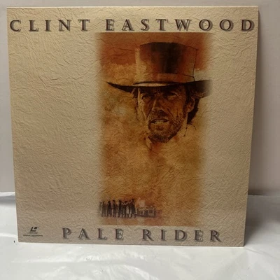 Pale Rider (Laserdisc) WIDESCREEN CLINT EASTWOOD DIGITAL SOUND GREAT FILM RARE! - Image 1 of 2