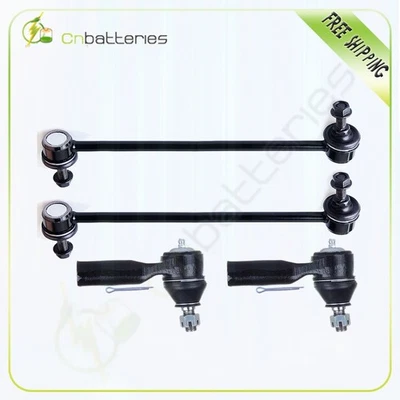 Set Of 4Pcs Suspension Sway Bars Tie Rod Ends Kit For 2005-2009 Mercury Mariner - Image 1 of 4