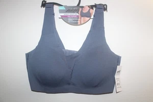Nuevo con etiquetas Sujetador deportivo para mujer Avia gris adherido soporte alto talla pequeña - Imagen 1 de 9