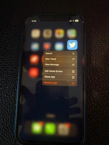 Old Twitter Logo iPhone 11 64GB - Picture 1 of 2