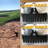 telescopic bunker rake