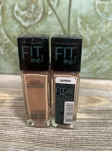 Maybelline New York Fit Me Matte + Poreless Liquid Foundation 1 fl oz 2 Pc (242) - Picture 1 of 5