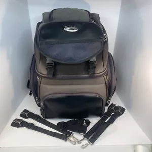 Saddlemen BR3400 Tactical Back Seat/Sissy Bar, Combo All Weather Motorcycle Bag - Bild 1 von 11