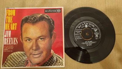 7" EP, Jim Reeves - From The Heart (4)- 1962 *ED1, RCA Victor RCX-7131  *N/Mint - Image 1 of 4