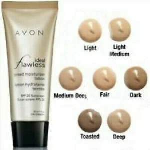 Avon Ideal Flawless Tinted Moisturizer Lotion - Toasted LM403 - Picture 1 of 4