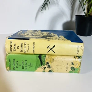 Pioneer Days In Idaho County Vol 1 & 2 Elsensohn Both SIGNED History Books 1951 - Picture 1 of 19