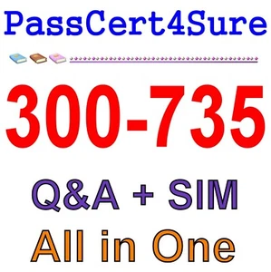 Automating and Programming Cisco Security Solutions 300-735 Exam Q&A+SIM - Picture 1 of 1