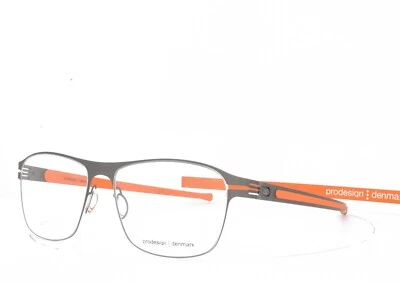 Prodesign Denmark Eyeglasses Satin Grey Screwless Hinge 6147 6521 54-17-135 JG - Image 1 of 4