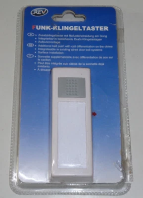 REV RITTER FUNK KLINGELTASTER AUFPUTZ ART.-NR. 0046898 -NEU-