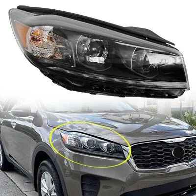 Светодиодная фара в сборе для 2019 2020 Kia Sorento правая пассажирская сторона без системы автоматической фокусировки - Изображение 1 из 4