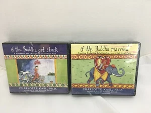 If The Buddha Got Stuck/ if the Buddha Married Audiobook Lot Charlotte Kasl NEW - Picture 1 of 4