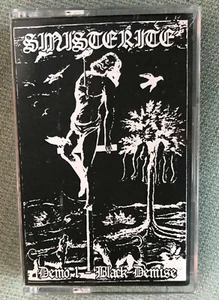 SINISTERITE ‎Demo 1 Black Demise 2006 CASSETTE Finland EX+ Black Doom Metal   - Picture 1 of 4