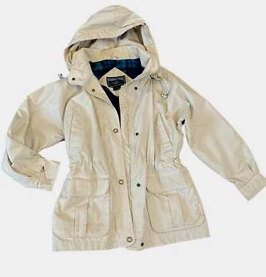 Chaqueta de Invierno Pacific Trail Capucha Extraíble Talla S Caqui-Beige #332K De Colección Foto 1 de 4