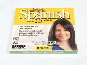 Instant Immersion Spanish Express v2.0 for Windows PC & MAC NEW *READ LISTING* - Picture 1 of 1