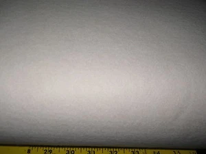 PRIMITIVE CREAM WOOL FELT 20/80 BY THE 1/2 YARD 36" WIDE - Picture 1 of 1