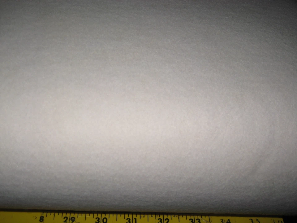 PRIMITIVE CREAM WOOL FELT 20/80 BY THE 1/2 YARD 36" WIDE